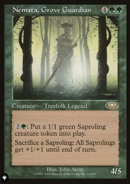 Nemata, Grove Guardian - The List (Rare) [ZNL-85] Imagen principal del producto