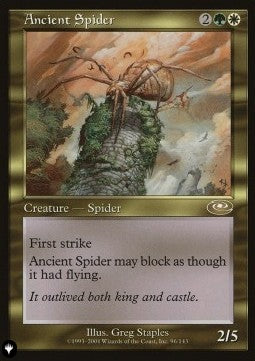 Ancient Spider - The List (Rare) [ZNL-96] Imagen principal del producto