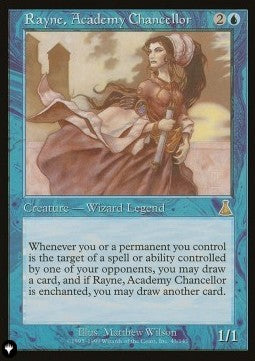 Rayne, Academy Chancellor - The List (Rare) [ZNL-43] Immagine principale del prodotto