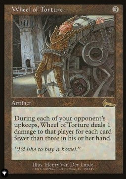 Wheel of Torture - The List (Rare) [ZNL-138]
