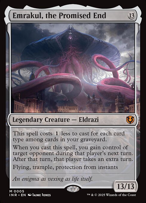 Emrakul, the Promised End – Innistrad Remastered (INR-5) Magic: The Gathering card