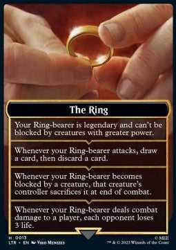 The Ring // The Ring Tempts You - The Lord of the Rings: Tales of Middle-earth: Extras (Token) [XLTR-H13] Immagine principale del prodotto
