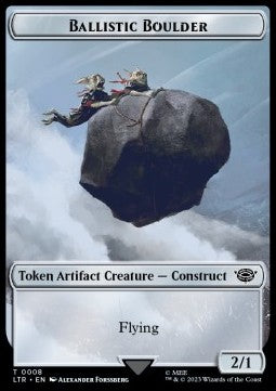 Ballistic Boulder Token (A 2/1) // Food Token (V.2) - The Lord of the Rings: Tales of Middle-earth: Extras (Token) [XLTR-T 8/10] Immagine principale del prodotto