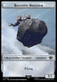 Ballistic Boulder Token (A 2/1) // Food Token (V.2) - The Lord of the Rings: Tales of Middle-earth: Extras (Token) [XLTR-T 8/10]