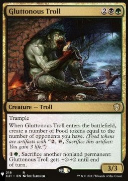 Gluttonous Troll - The List (Rare) [ZNL-218]