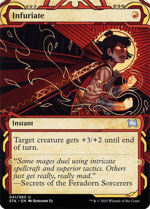 Infuriate – Strixhaven Mystical Archive (STA-41) Magic: The Gathering card | LC-REM-20260804-15150869414220-71a5dfad-c8b4-46cc-9a06-73d23b269df8 Immagine principale del prodotto