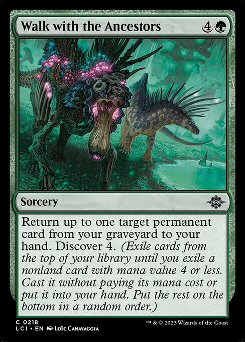 Walk with the Ancestors – The Lost Caverns of Ixalan (LCI-218) Magic: The Gathering card | LC-REM-20260804-15393092206924-71a6f85b-5ef8-4526-9c86-7cb71508b4c0 Hauptbild