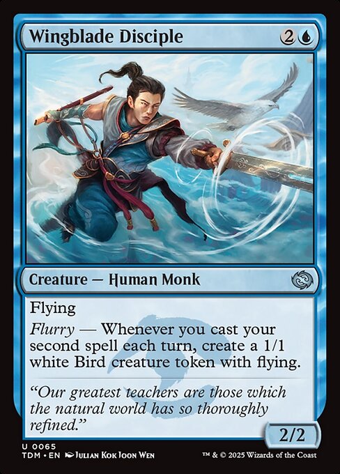 Wingblade Disciple – Tarkir: Dragonstorm (TDM-65) Magic: The Gathering card | LC-REM-20260804-15401857646924-71de7dca-0231-4407-86a0-c7fc95f5aaa0