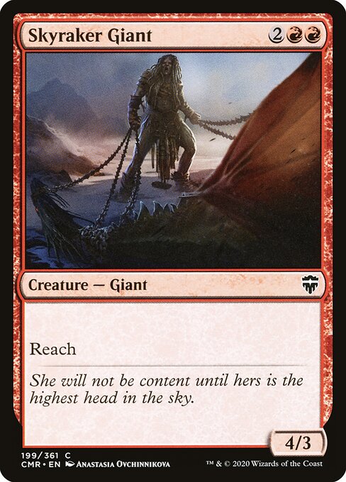 Skyraker Giant – Commander Legends (CMR-199) Magic: The Gathering card