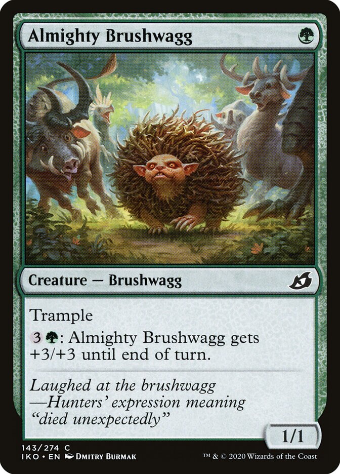 Almighty Brushwagg - Ikoria: Lair of Behemoths (Common) [IKO-143] Imagen principal del producto