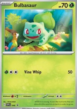 Bulbasaur - SV Black Star Promos (Promo) [SVP-046] Hover Image