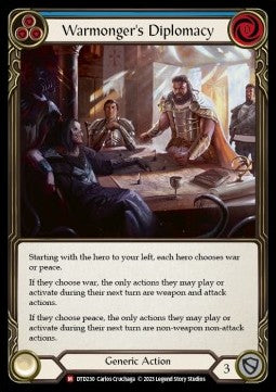 Warmonger's Diplomacy (Regular) - Dusk till Dawn (Majestic) [DTD-230] Hoofdafbeelding