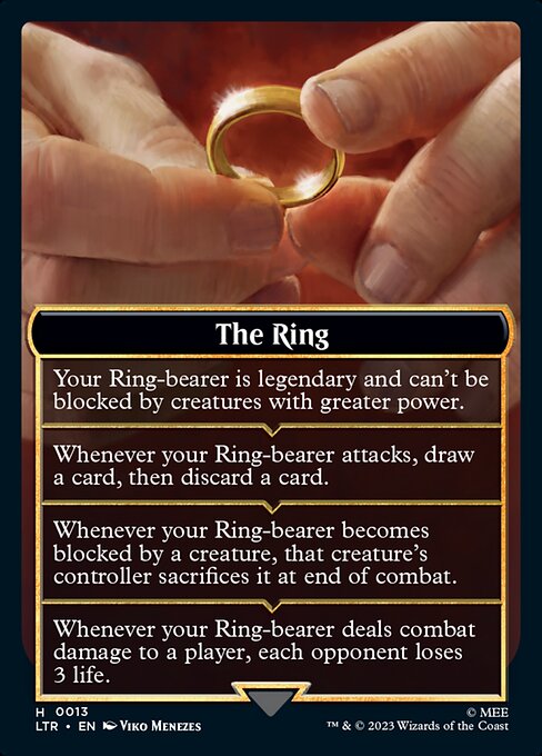 The Ring // The Ring Tempts You – Tales of Middle-earth Tokens (TLTR-H13) Magic: The Gathering card | LC-REM-20260804-15151080767820-7215460e-8c06-47d0-94e5-d1832d0218af Immagine principale del prodotto