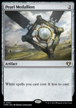 Pearl Medallion - Commander Masters (Rare) [CMM-401] Hover Image