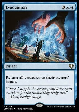 Evacuation - Commander Masters (Rare) [CMM-89] Hover Image