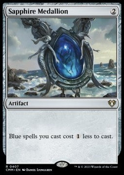 Sapphire Medallion - Commander Masters (Rare) [CMM-407] Hauptbild