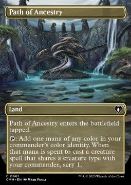 Path of Ancestry - Commander Masters: Extras (Common) [XCMM-661] Hover Image