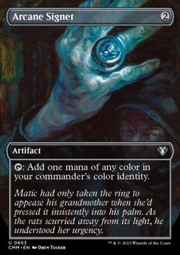 Arcane Signet - Commander Masters: Extras (Uncommon) [XCMM-653] Main image