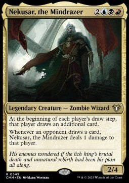 Nekusar, the Mindrazer - Commander Masters (Rare) [CMM-349] Imagen principal del producto