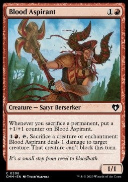 Blood Aspirant - Commander Masters (Common) [CMM-208] Immagine principale del prodotto