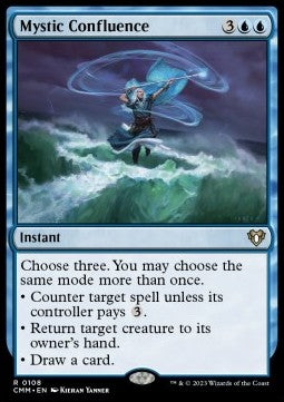 Mystic Confluence - Commander Masters (Rare) [CMM-108] Hover Image