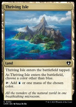 Thriving Isle - Commander Masters (Common) [CMM-432] Imagen principal del producto