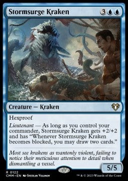 Stormsurge Kraken - Commander Masters (Rare) [CMM-122] Hauptbild