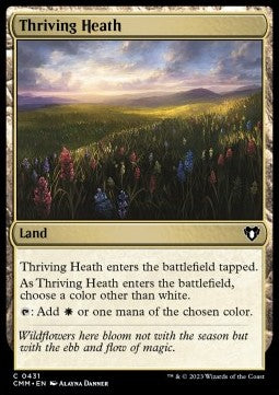 Thriving Heath - Commander Masters (Common) [CMM-431] Imagen principal del producto