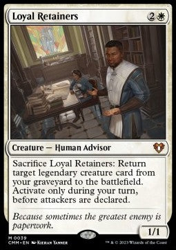 Loyal Retainers - Commander Masters (Mythic) [CMM-39] Hauptbild