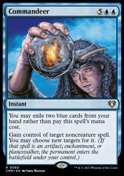 Commandeer - Commander Masters (Rare) [CMM-80] Hover Image