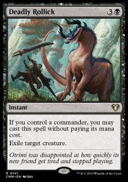 Deadly Rollick - Commander Masters (Rare) [CMM-147] Hover Image