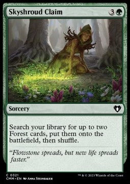 Skyshroud Claim - Commander Masters (Common) [CMM-321]