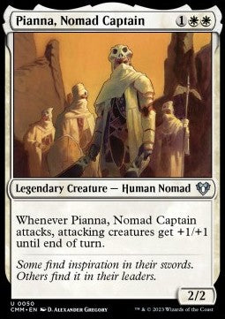Pianna, Nomad Captain - Commander Masters (Uncommon) [CMM-50] Imagen principal del producto