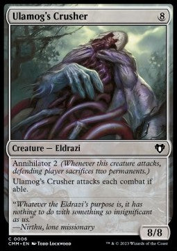 Ulamog's Crusher - Commander Masters (Common) [CMM-6] Hover Image