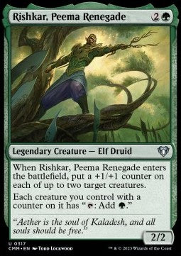 Rishkar, Peema Renegade - Commander Masters (Uncommon) [CMM-317] Hauptbild