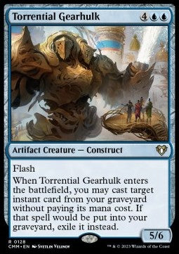 Torrential Gearhulk - Commander Masters (Rare) [CMM-128] Hover Image