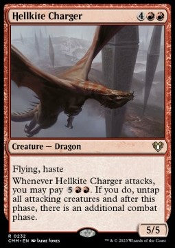 Hellkite Charger - Commander Masters (Rare) [CMM-232] Imagen principal del producto