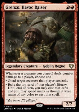 Grenzo, Havoc Raiser - Commander Masters (Rare) [CMM-228] Hauptbild