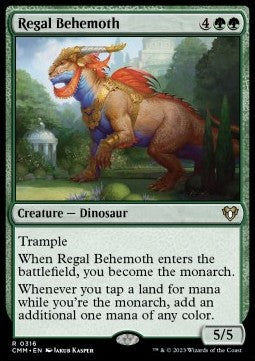 Regal Behemoth - Commander Masters (Rare) [CMM-316] Hauptbild