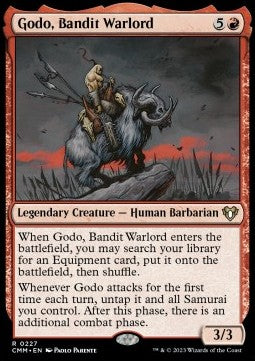 Godo, Bandit Warlord - Commander Masters (Rare) [CMM-227] Hauptbild