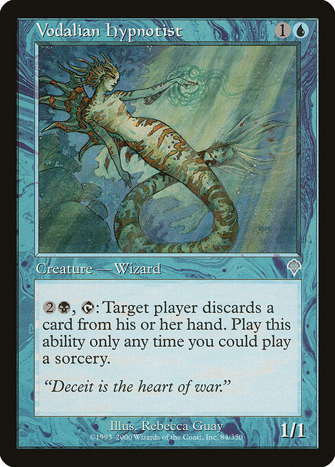 Vodalian Hypnotist – Invasion (INV-84) Magic: The Gathering card | LC-REM-20260804-15526064324940-721fd877-0a28-4002-8b47-058bac4ac44d