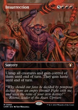 Insurrection (V.2) - Commander Masters: Extras (Mythic) [XCMM-699] Main image