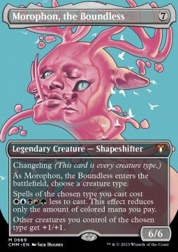 Morophon, the Boundless (V.2) - Commander Masters: Extras (Mythic) [XCMM-669] Main image