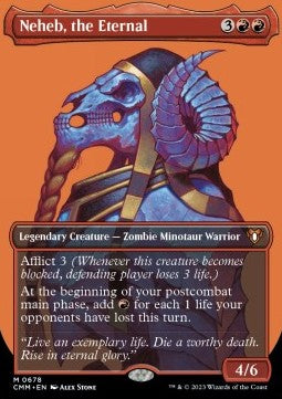 Neheb, the Eternal (V.2) - Commander Masters: Extras (Mythic) [XCMM-678] Hover Image