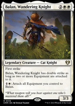 Balan, Wandering Knight - Commander Masters (Rare) [CMM-16] Hauptbild