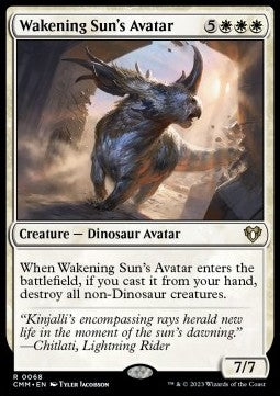 Wakening Sun's Avatar - Commander Masters (Rare) [CMM-68] Hover Image