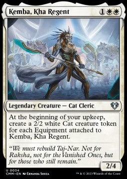 Kemba, Kha Regent - Commander Masters (Uncommon) [CMM-34] Hoofdafbeelding