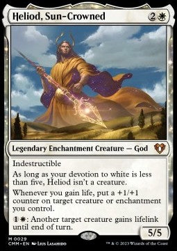Heliod, Sun-Crowned - Commander Masters (Mythic) [CMM-29] Imagen principal del producto