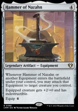 Hammer of Nazahn - Commander Masters (Rare) [CMM-388] Hauptbild