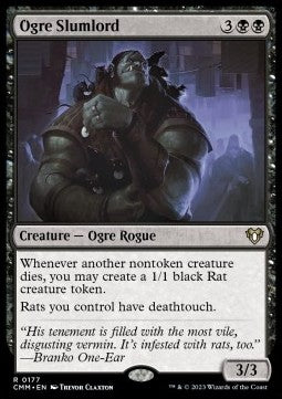 Ogre Slumlord - Commander Masters (Rare) [CMM-177] Hover Image